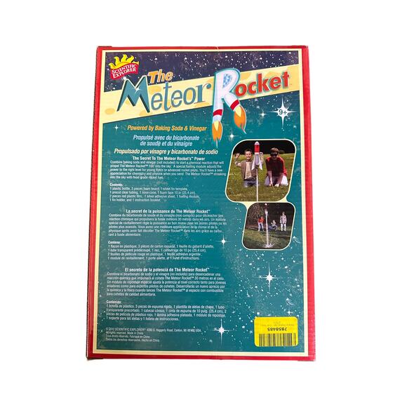 Scientific Explorer The Meteor Rocket Kit Science Project NEW - Picture 2 of 2